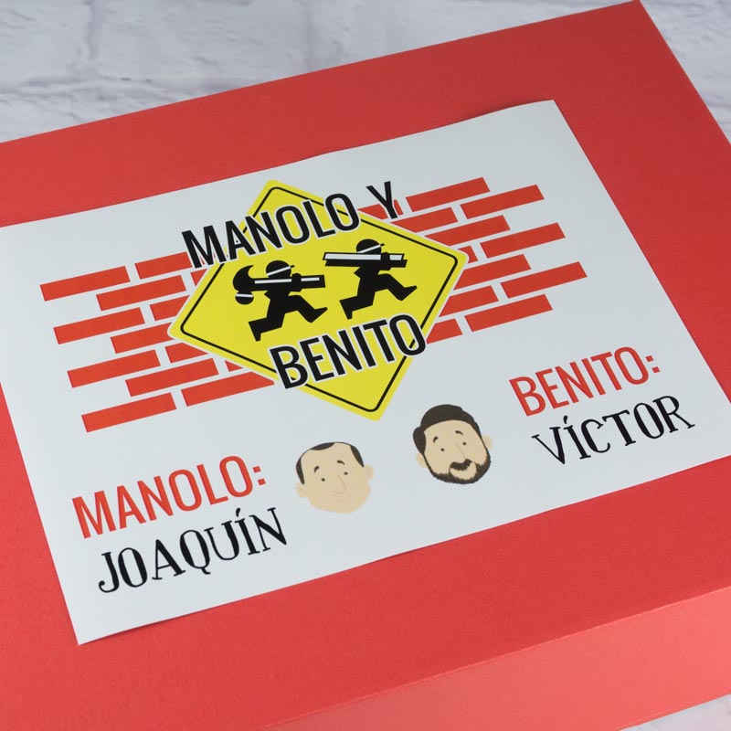 Regalos personalizados: Kits regalo: Kit 'Manolo y Benito' personalizado