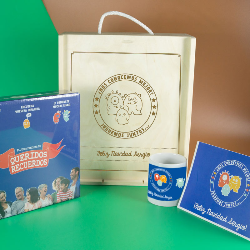 Regalos personalizados: Kits regalo: Kit Navidad 'Juego en familia'