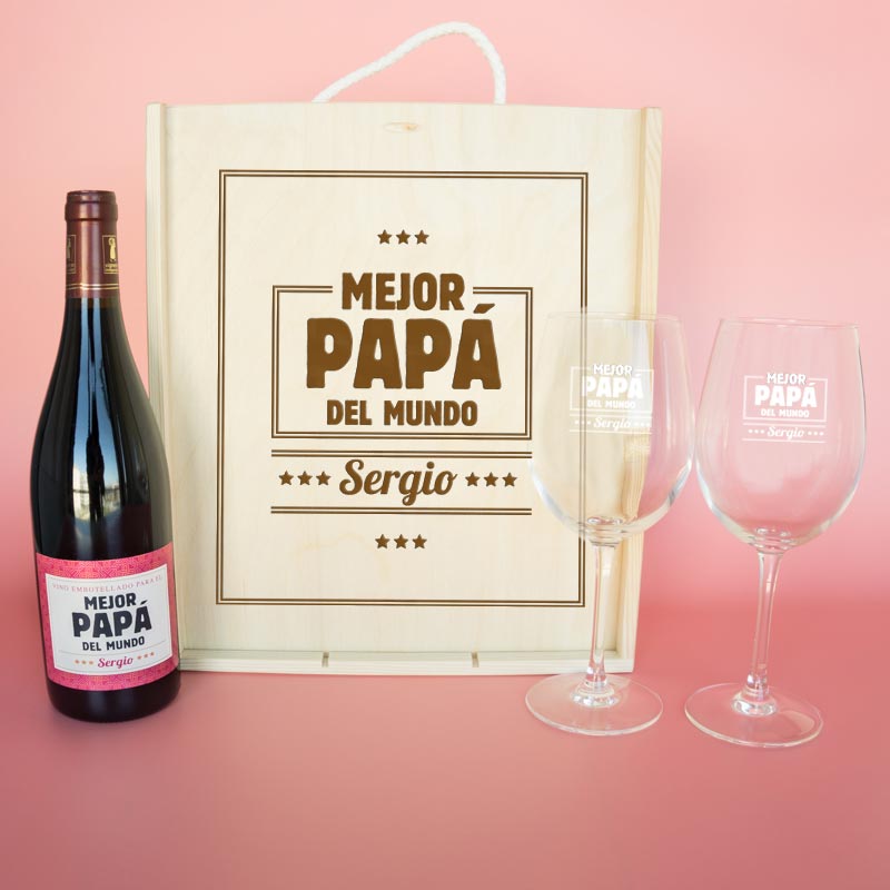 Regalos personalizados: Kits regalo: Kit personalizado 'Mejor Papá'