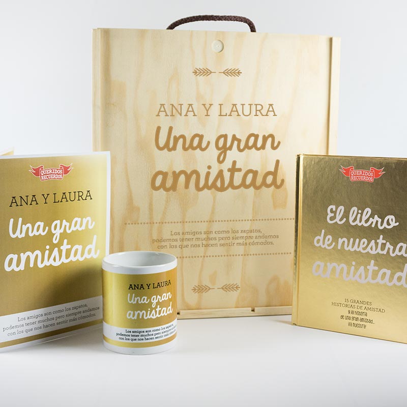 Regalos personalizados: Kits regalo: Kit personalizado 'Mejores amigos'