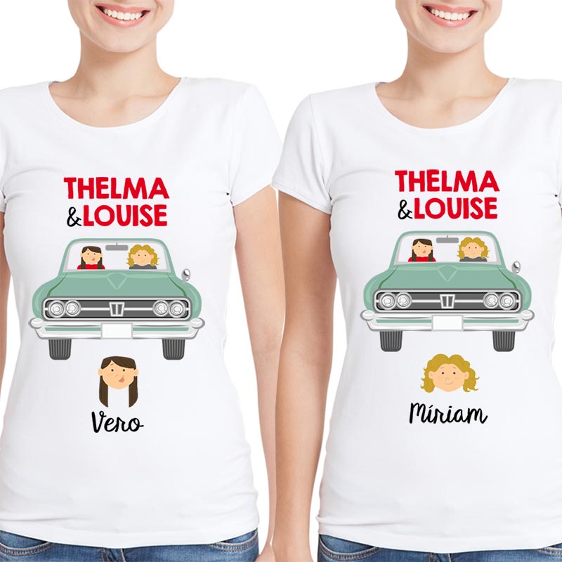 Regalos personalizados: Kits regalo: Kit 'Thelma y Louise Deluxe' personalizado