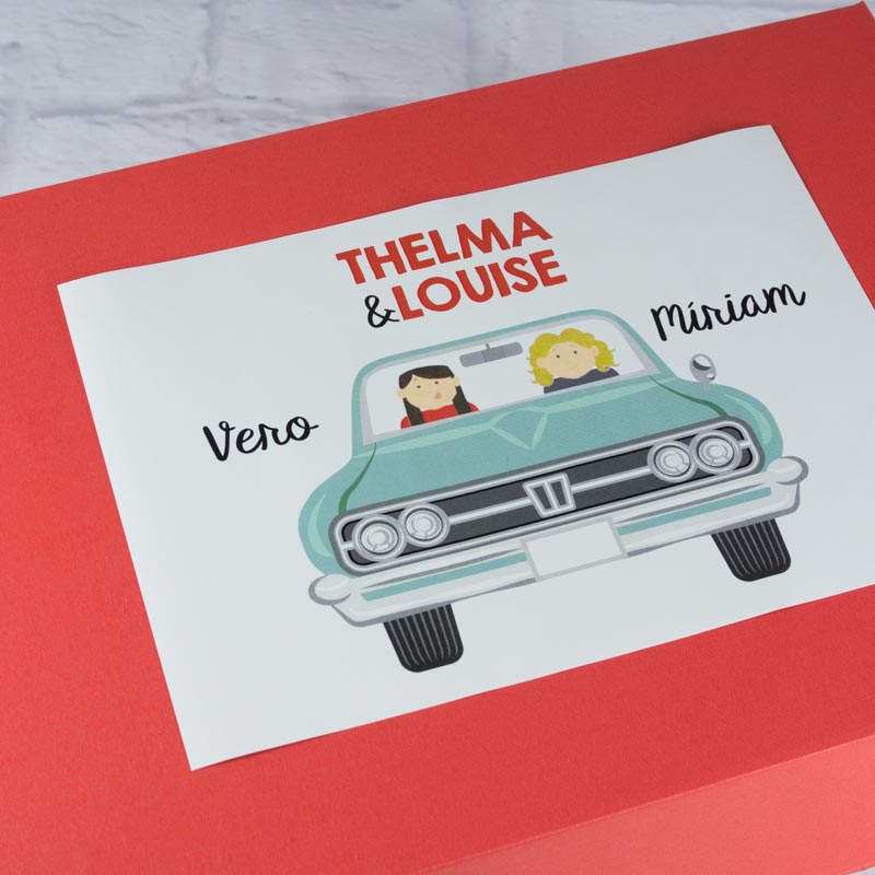 Regalos personalizados: Kits regalo: Kit 'Thelma y Louise' personalizado