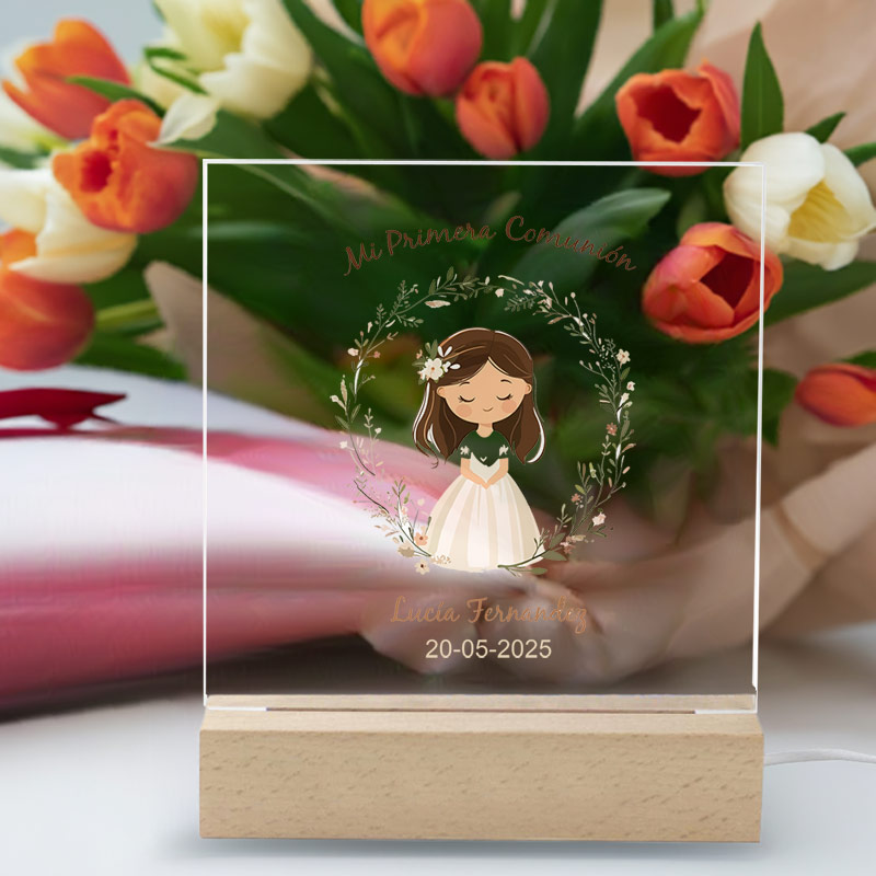 Regalos personalizados: Lámparas personalizadas: Lámpara personalizada 'Mi Primera Comunión'