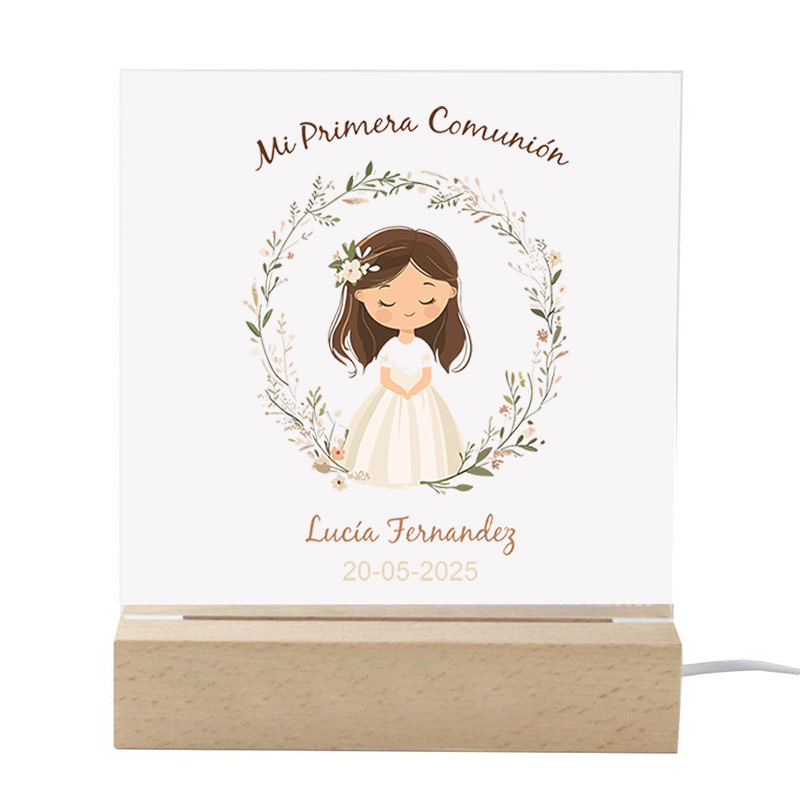 Regalos personalizados: Lámparas personalizadas: Lámpara personalizada 'Mi Primera Comunión'