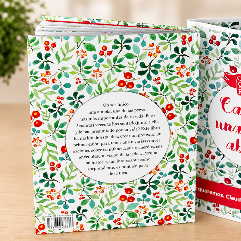 Regalos personalizados: Regalos con nombre: Libro Abuela cu&eacute;ntame con tarjeta personalizada