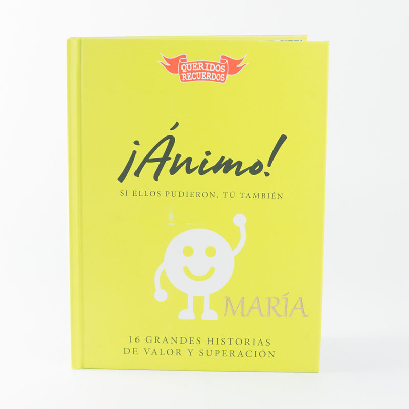 Regalos personalizados: Regalos con nombre: Libro &iexcl;&Aacute;nimo! con nombre grabado