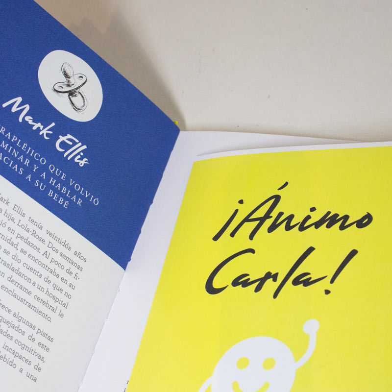 Regalos personalizados: Regalos con nombre: Libro ¡Ánimo! con tarjeta personalizada