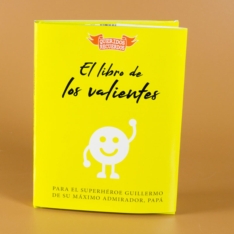 Regalos personalizados: Regalos con nombre: Libro ¡Ánimo!: ¡El libro de los valientes!