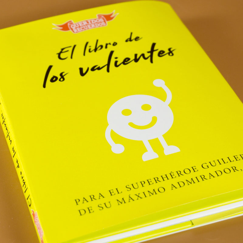 Regalos personalizados: Regalos con nombre: Libro ¡Ánimo!: ¡El libro de los valientes!