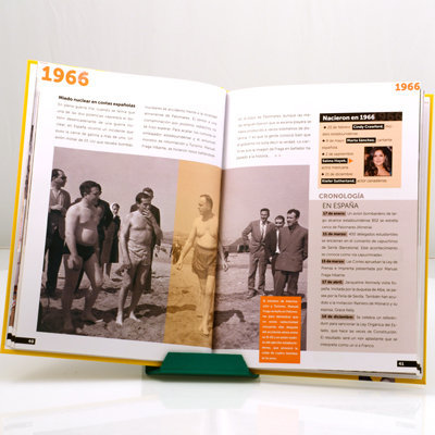 Regalos personalizados: Regalos con nombre: Libro años 60 con tarjeta 1962 personalizada