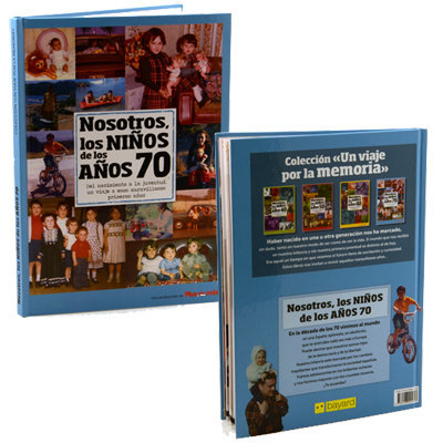 Regalos personalizados: Libros personalizados: Libro años 70 con tarjeta 1972 personalizada