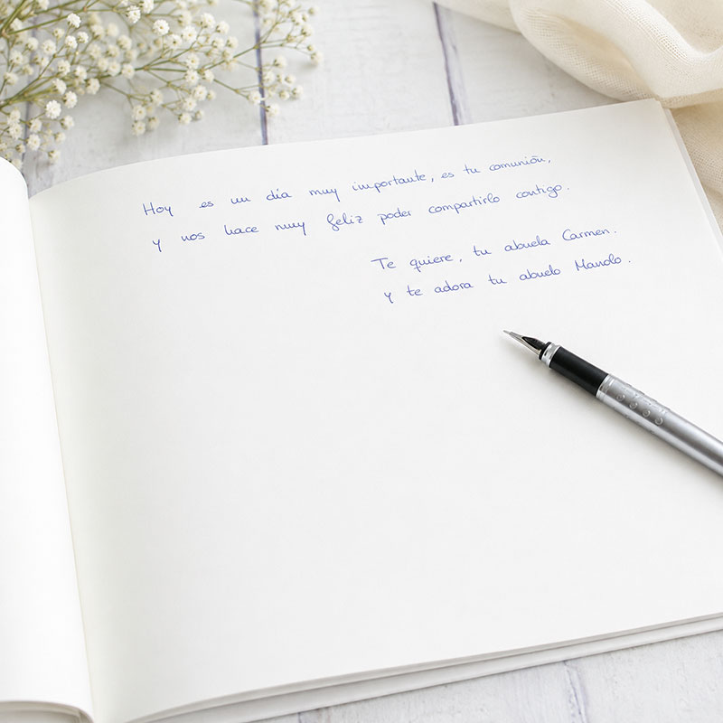 Regalos personalizados: Top ventas: Libro de firmas de boda personalizado elegante con nombres y fecha