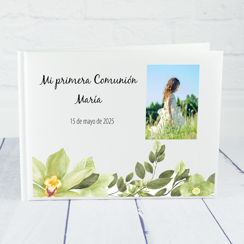 Regalos personalizados: Libros personalizados: Libro de firmas Mi Primera Comunión