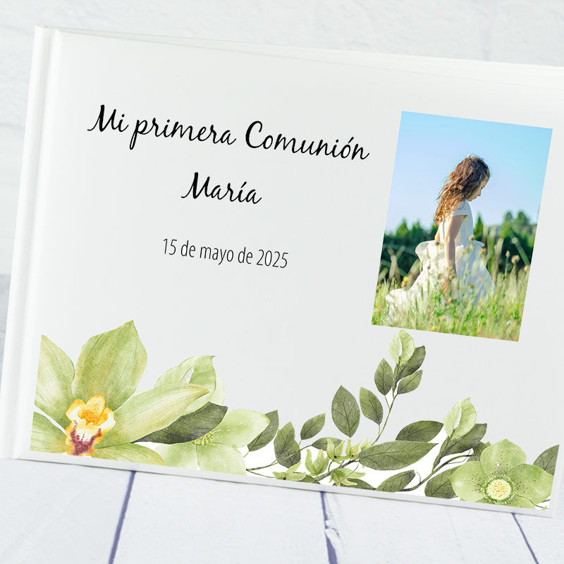 Regalos personalizados: Libros personalizados: Libro de firmas Mi Primera Comunión