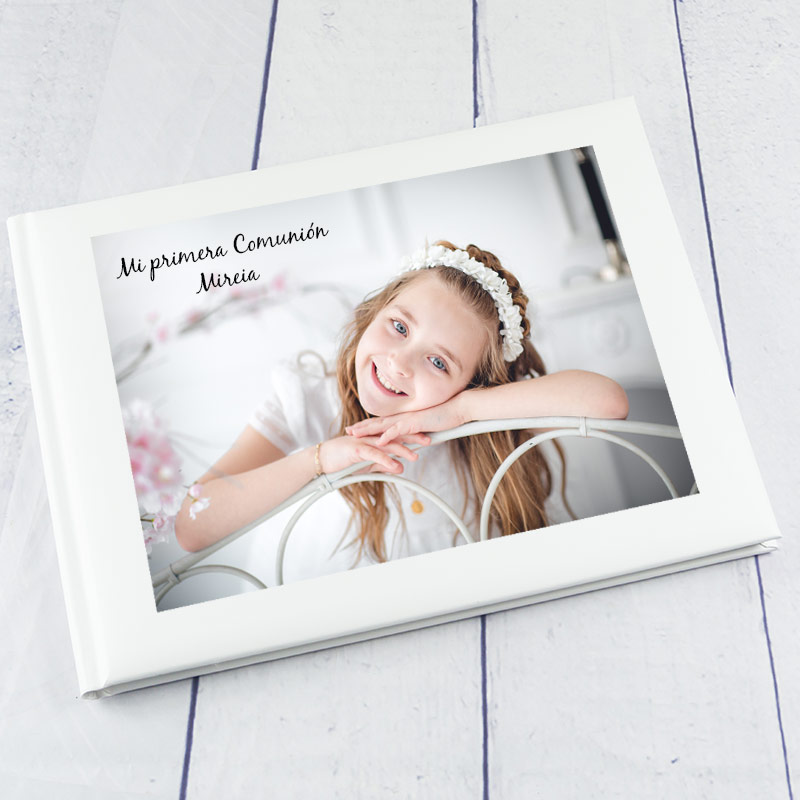 Regalos personalizados: Libros personalizados: Libro de firmas personalizado para Comunión