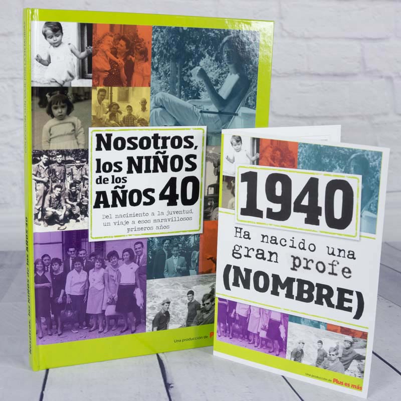 Regalos personalizados: Libros personalizados: Libro de nacimiento "Ha nacido un gran profe"