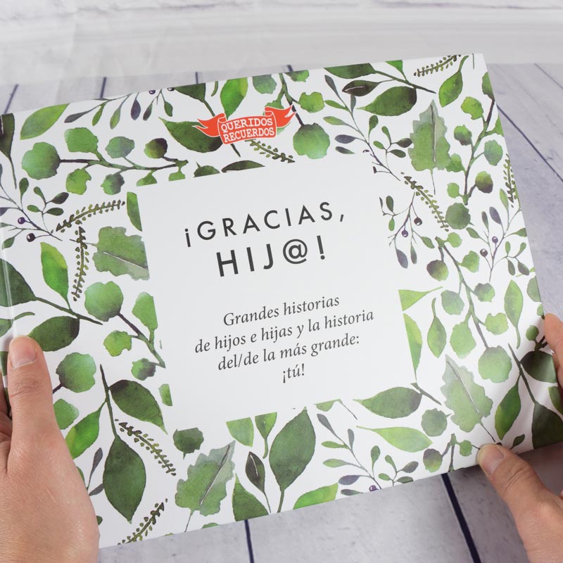 Regalos personalizados: Rebajas: Libro &iexcl;Gracias, hij@!