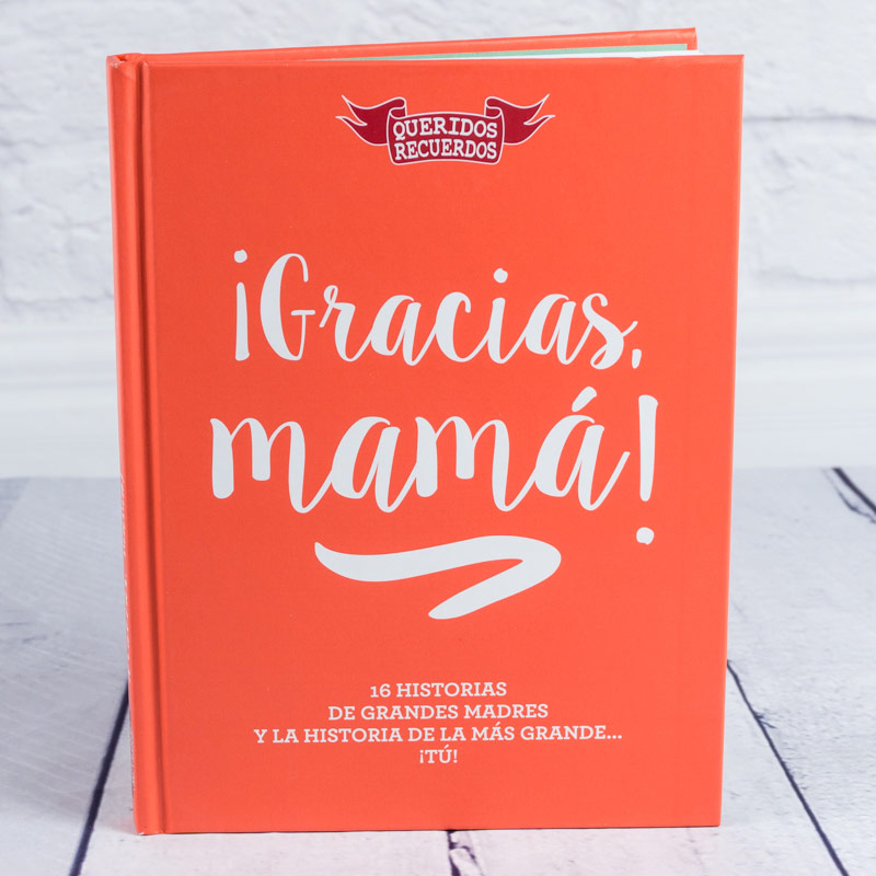 Regalos personalizados: Regalos con nombre: Libro ¡Gracias, mamá!