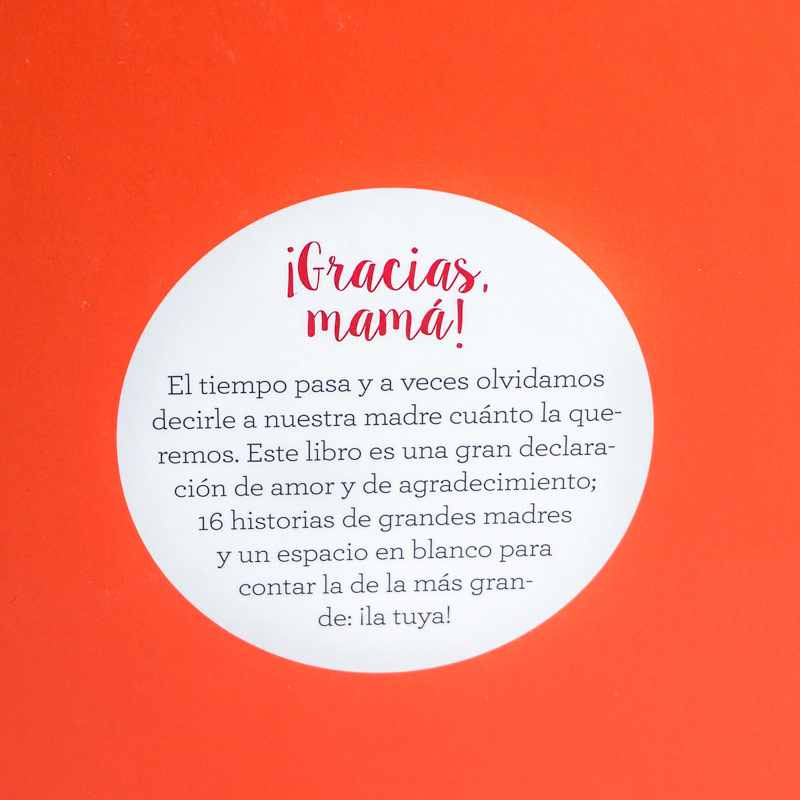 Regalos personalizados: Regalos con nombre: Libro ¡Gracias, mamá!