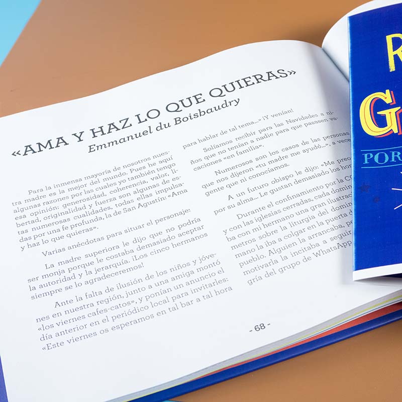 Regalos personalizados: Regalos con nombre: Libro Gracias por existir con tarjeta personalizada