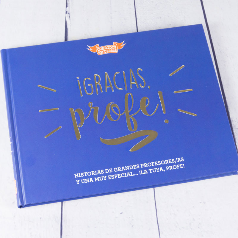 Regalos personalizados: Libros personalizados: Libro ¡Gracias, profe!