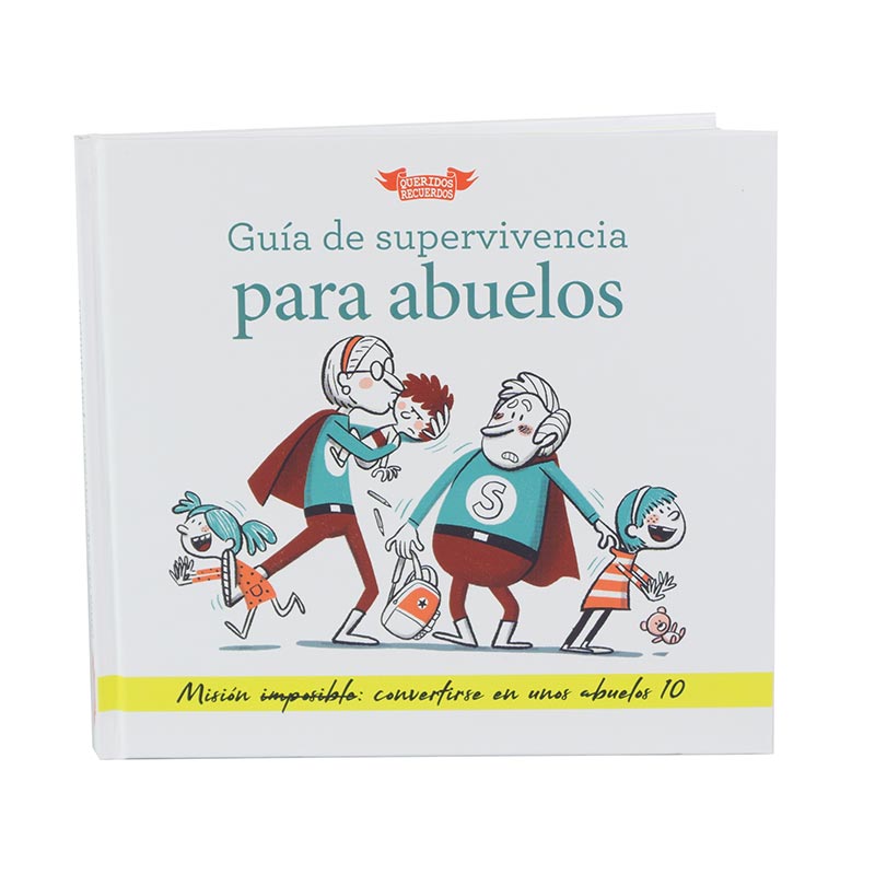 Regalos personalizados: Regalos con nombre: Libro Guía de Supervivencia para abuelos
