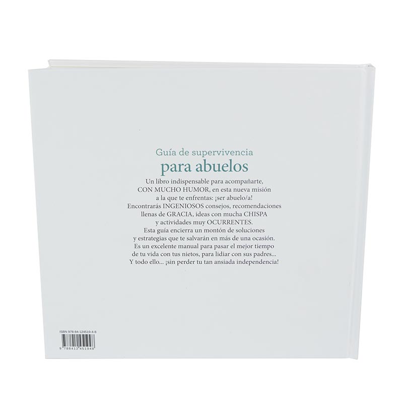 Regalos personalizados: Regalos con nombre: Libro Guía de Supervivencia para abuelos