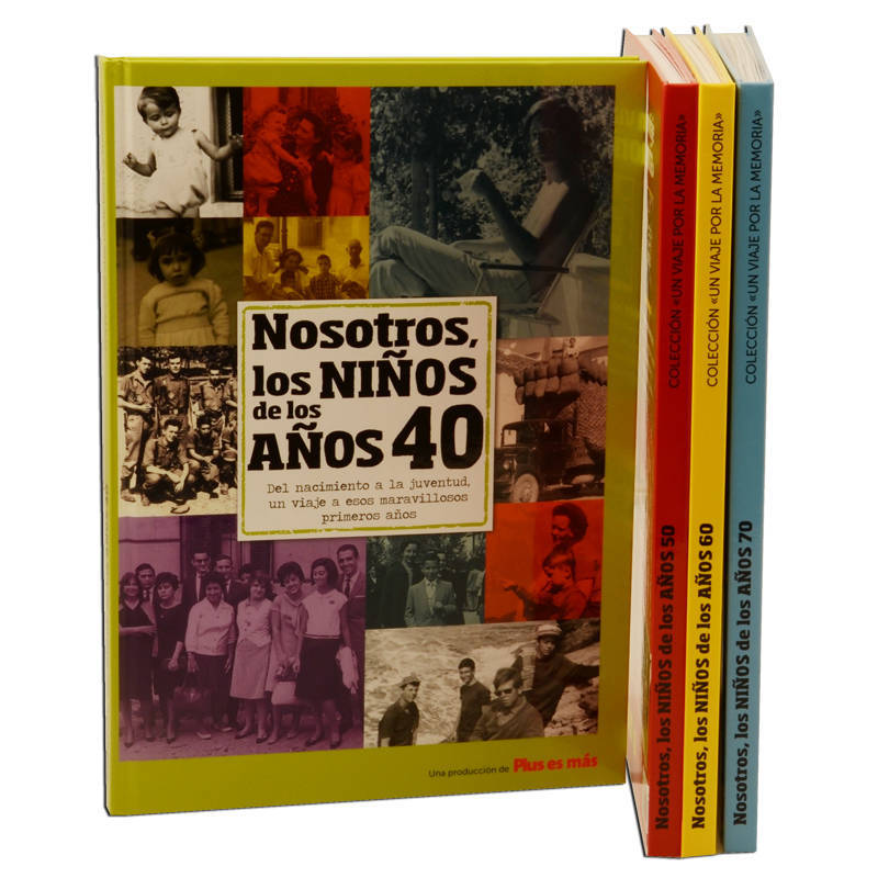Regalos personalizados: Libros personalizados: Libro "Nosotros, los Niños de los años 40"