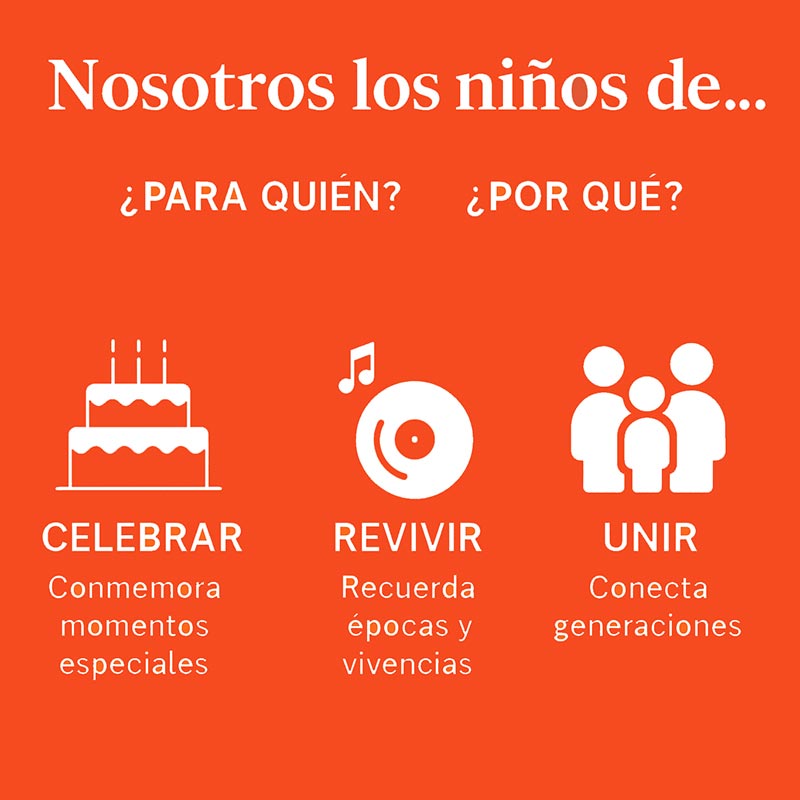 Regalos personalizados: Libros personalizados: Libro "Nosotros, los Niños de los años 40"