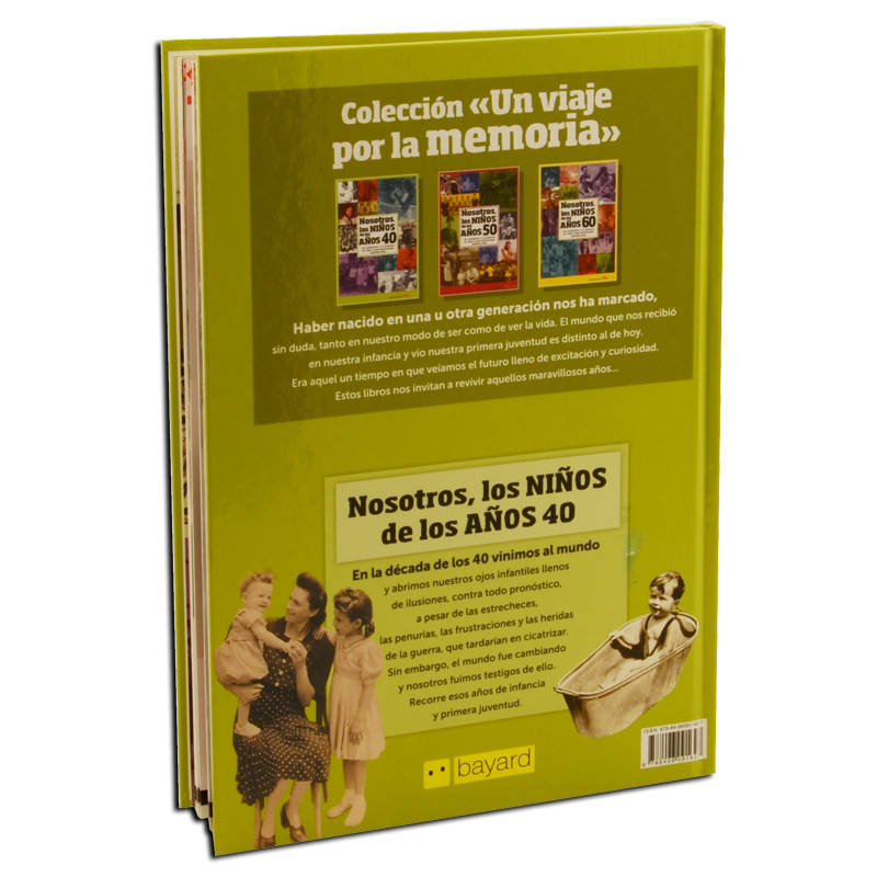 Regalos personalizados: Libros personalizados: Libro "Nosotros, los Niños de los años 40"