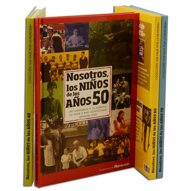 Regalos personalizados: Libros personalizados: Libro "Nosotros, los Niños de los años 50"