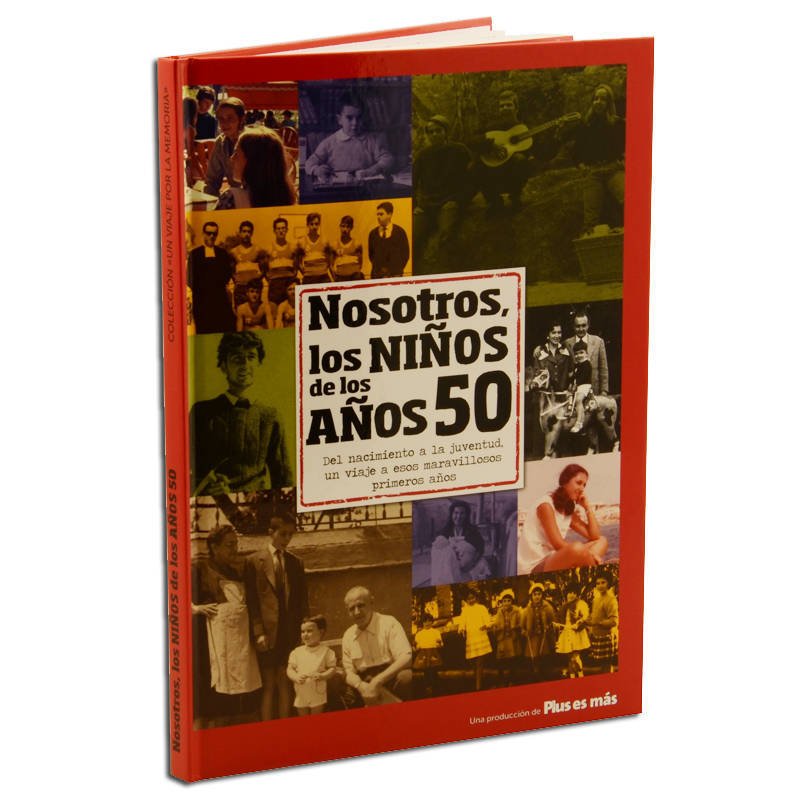 Regalos personalizados: Libros personalizados: Libro "Nosotros, los Niños de los años 50"