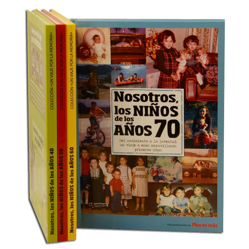Regalos personalizados: Libros personalizados: Libro "Nosotros, los Niños de los años 70"