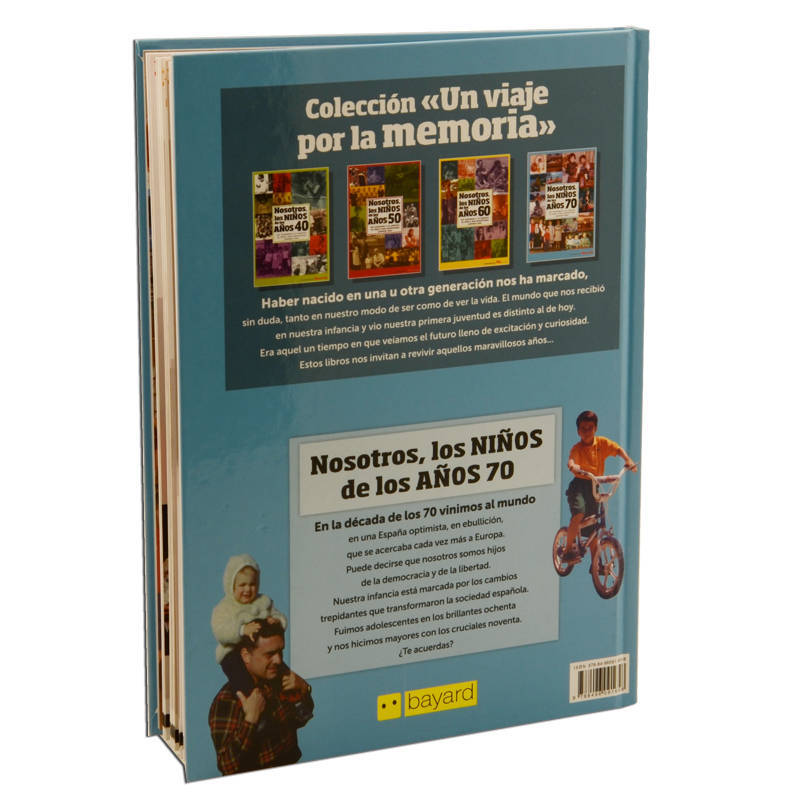 Regalos personalizados: Libros personalizados: Libro "Nosotros, los Niños de los años 70"