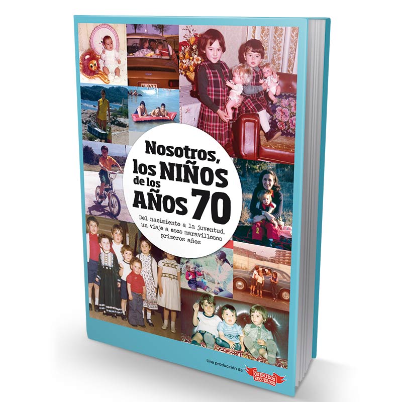 Regalos personalizados: Libros personalizados: Libro "Nosotros, los Niños de los años 70"