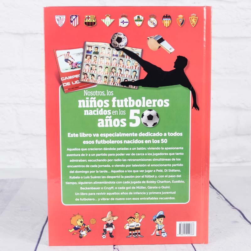 Regalos personalizados: Rebajas: Libro 'Nosotros, los niños futboleros en los años 50'