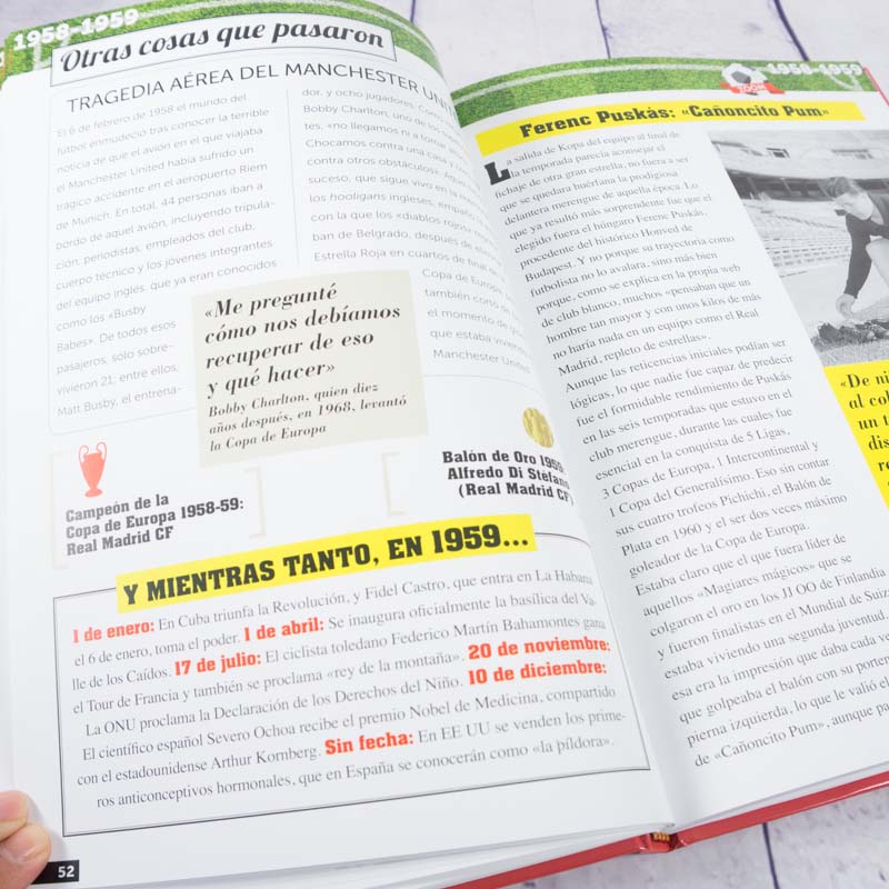 Regalos personalizados: Regalos con nombre: Libro para futboleros nacidos en 1959