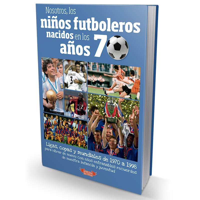 Regalos personalizados: Libros personalizados: Libro 'Nosotros, los niños futboleros en los años 70'