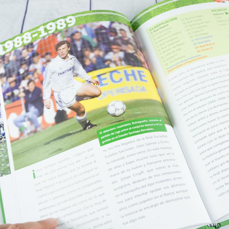 Regalos personalizados: Regalos con nombre: Libro 'Nosotros, los niños futboleros' con tarjeta 1989