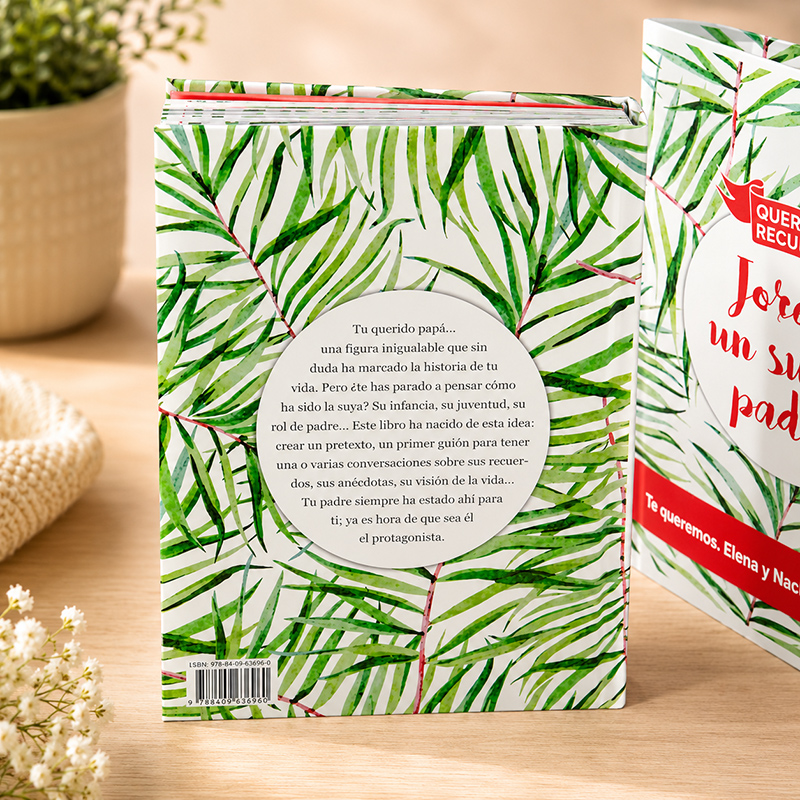 Regalos personalizados: Regalos con nombre: Libro Papá cuéntame con tarjeta personalizada Regalos personalizados: Regalos con nombre: Libro Papá cuéntame con tarjeta personalizada