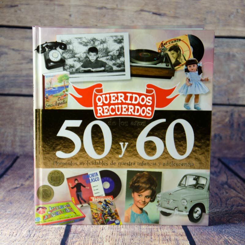 Regalos personalizados: Libros personalizados: Libro Queridos Recuerdos de los años 50 y 60