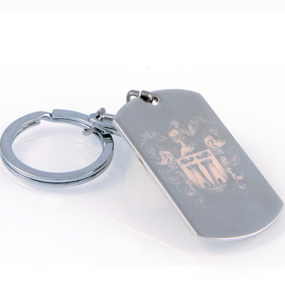 Regalos personalizados: Llaveros personalizados: Llavero con escudo grabado