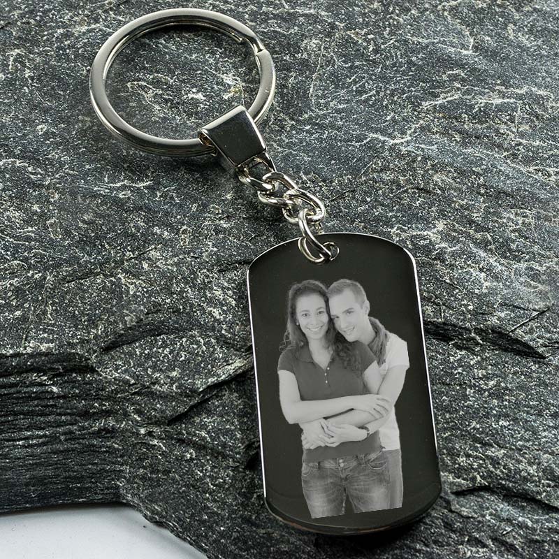 Regalos personalizados: Llaveros personalizados: Llavero con foto grabada