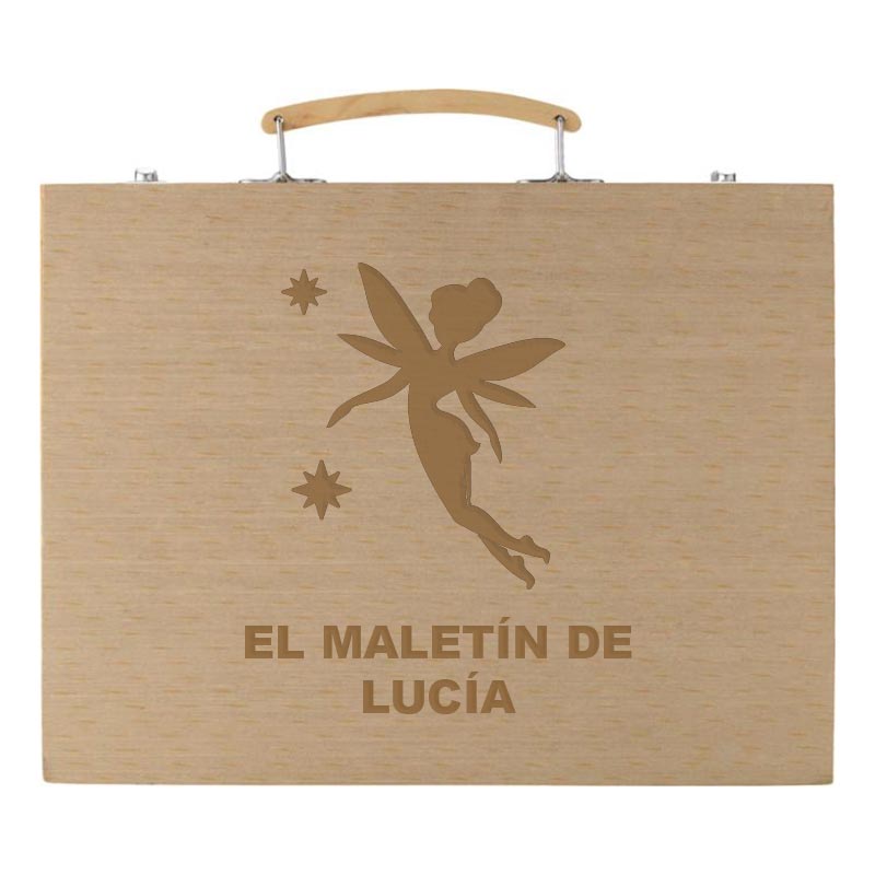 Regalos personalizados: Regalos con nombre: Maletín de pinturas personalizado