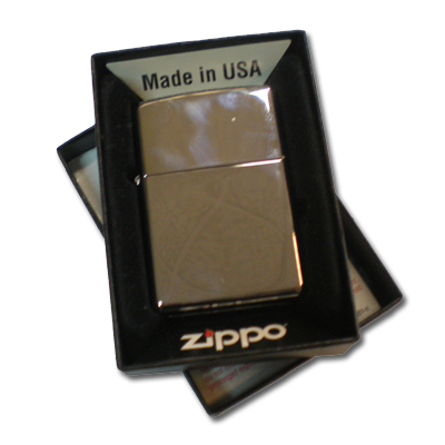 Regalos personalizados: Regalos con escudos: Mechero Zippo personalizado con escudo heráldico