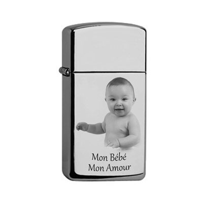 Mechero Zippo Slim personalizado