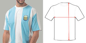 Medidas camiseta Argentina