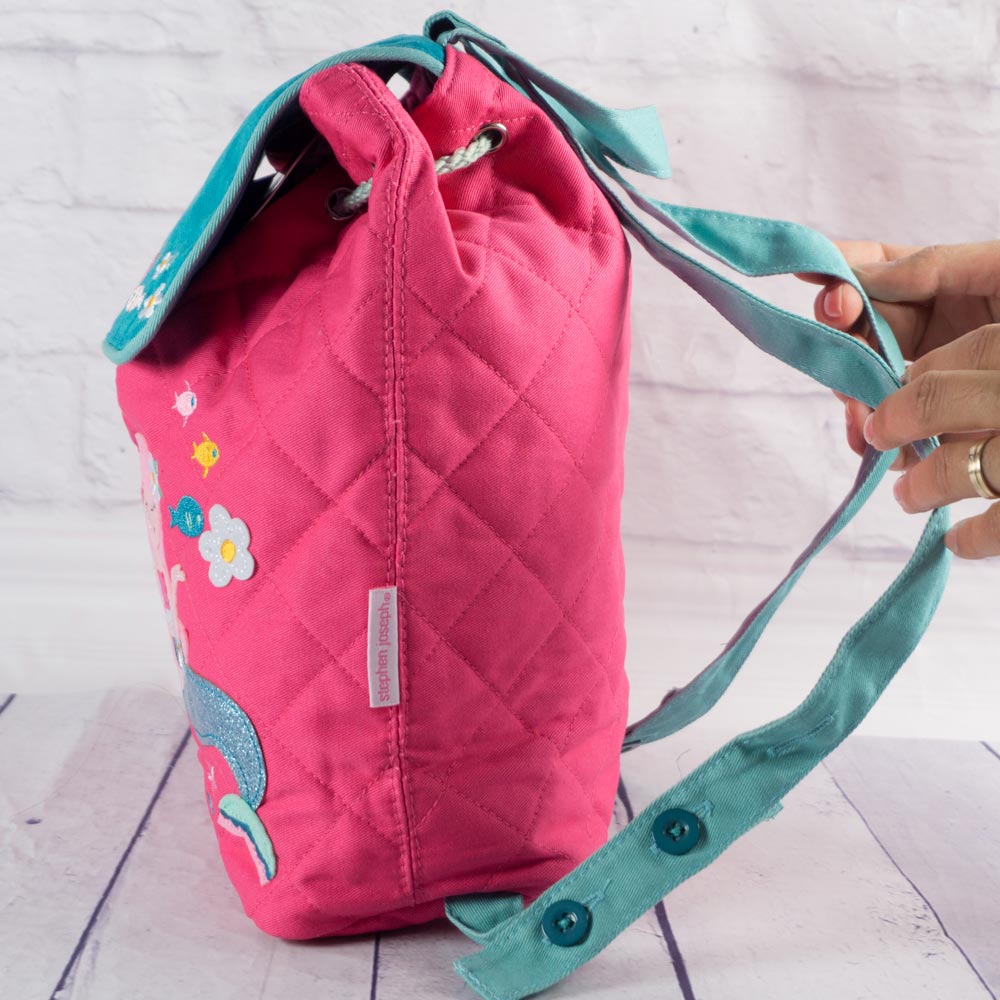 Regalos personalizados: Regalos bordados: Mochila infantil acolchada personalizada