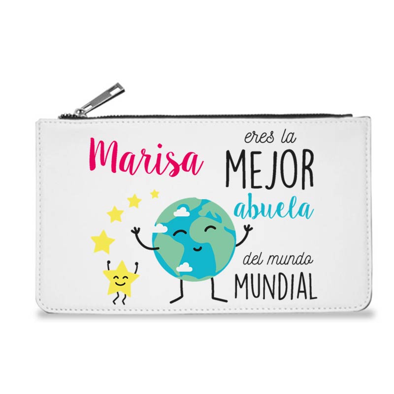 Regalos personalizados: Regalos con nombre: Monedero personalizado "la mejor del mundo"