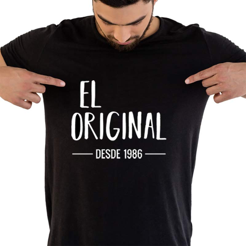 Regalos personalizados: Regalos con nombre: Pack camisetas padre e hijo personalizadas Original